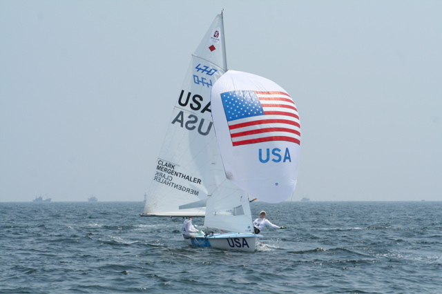 2008 Olympic Games Day 2, Downwind during Race #4